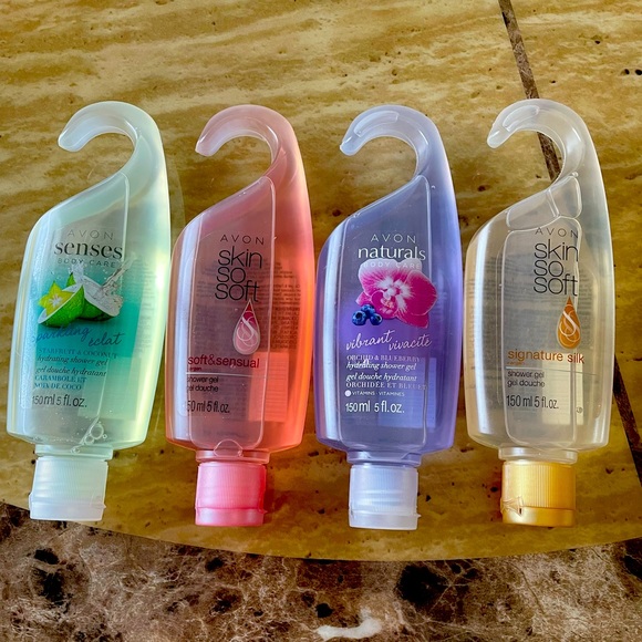 Avon Set of Four Shower Gels New Unopened 5 fl. oz. - Picture 1 of 6